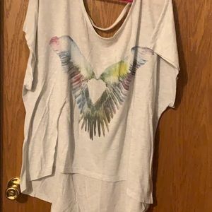 TWIST TEE Plus size 4 shirt